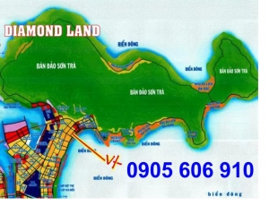 Bán đất đầu tuyến Sơn Trà 2MT đường Dương Thạc và Lê Văn Huân,Đà Nẵng 388 m2,cách biển 50m.0905.606.910
