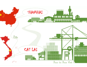 Cước vận chuyển từ Shanghai về Cát Lái, Hồ Chí Minh đường biển và đường không